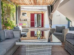 Posezení v ubytování Country house with private pool near Silves