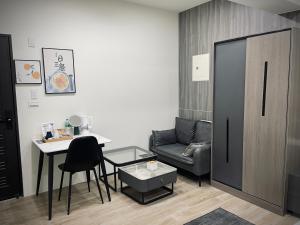 Posezení v ubytování Shigang Homestay市港行旅