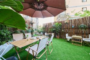 O grădină în afara Xiamen Puyiju Movie Theme Hotel