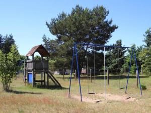 Herní místnost nebo prostor pro děti v ubytování Ferienhaus am Oase am Vilzsee
