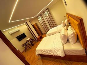 Letto o letti in una camera di THree PYramiDs & SPhinX HoTeL