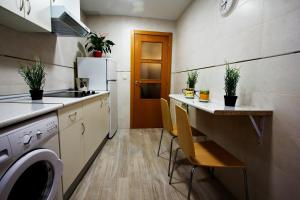 Kuchyňa alebo kuchynka v ubytovaní Apartamentos Albero