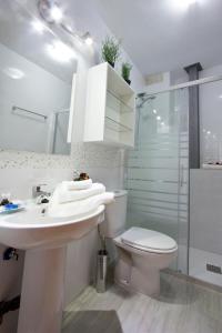 Kúpeľňa v ubytovaní Apartamentos Albero