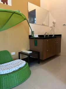 Η κουζίνα ή μικρή κουζίνα στο 花蓮狗go快樂寵物民宿