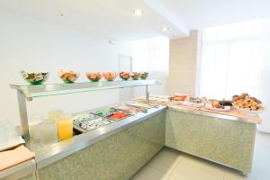 Comida no hotel ou em algum lugar perto