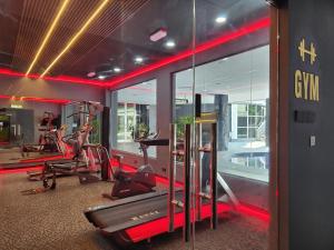 Fitness centrum a/nebo fitness zařízení v ubytování De Palma Hotel Shah Alam