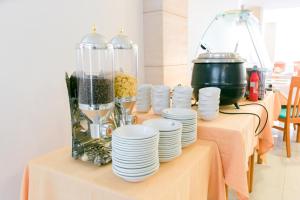 Comida no hotel ou em algum lugar perto