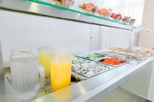 Comida no hotel ou em algum lugar perto
