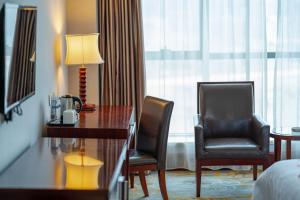 Posezení v ubytování Zhangjiajie Chensheng International Hotel