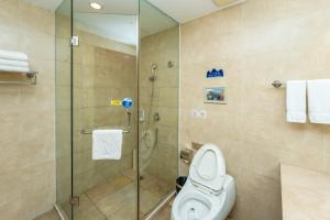 Koupelna v ubytování Zhangjiajie Chensheng International Hotel