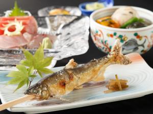 Φαγητό σε αυτό το ryokan ή κάπου εκεί κοντά
