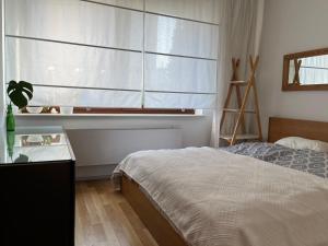 Posteľ alebo postele v izbe v ubytovaní Apartamenty Miły - Gdynia Redłowo
