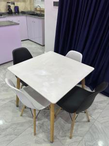 Kuchyň nebo kuchyňský kout v ubytování Sovic Smart Apartments