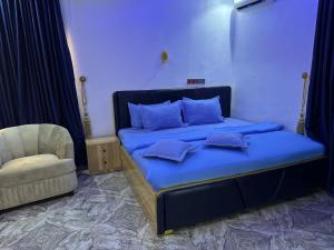 Posezení v ubytování Sovic Smart Apartments