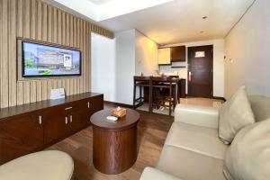 Een TV en/of entertainmentcenter bij @HOM Premiere Timoho
