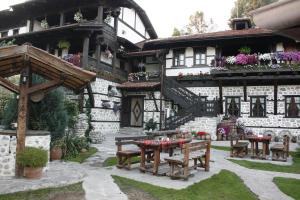 Zahrada ubytování Family hotel Makedonska Kruchma