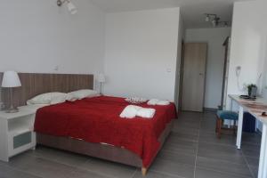 Postel nebo postele na pokoji v ubytování Hotel Rene