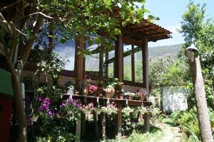 Um jardim em Lendas do Capão Pousada