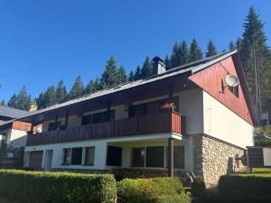 Bygningen som pensionatet ligger i