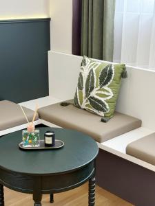 Area soggiorno di Vishan Garden Boutique Hotel 厦门维尚花园潮宿 中山路步行街店