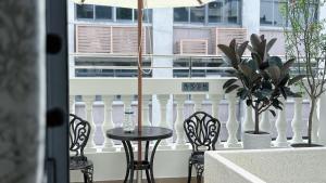 Balcone o terrazza di Vishan Garden Boutique Hotel 厦门维尚花园潮宿 中山路步行街店
