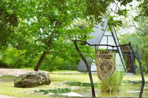 Zahrada ubytování Camp Leopard - Yala Safari Glamping