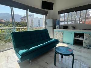 En generel udsigt til bjerge eller udsigt til bjerge taget fra lejligheden