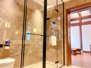 Koupelna v ubytování Jingshan Garden Hotel