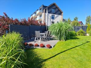 Vonkajšia záhrada v ubytovaní Martinus Apartments