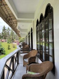 Sibayak Multinational Rest House的休息区