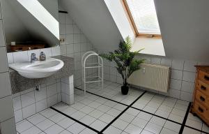 Et badeværelse på Haus Meeresblick WM516