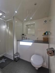 Koupelna v ubytování Privat Glamping Spielberg