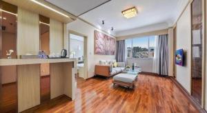 Posezení v ubytování Galaxy Hotel Guangzhou