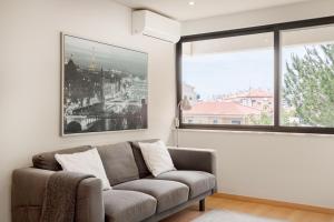 Ruang duduk di The Light Stay at Cascais