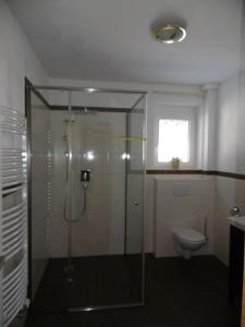 Ferienwohnung Zillertal Bacher tesisinde bir banyo
