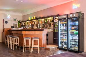 Lounge nebo bar v ubytování a&o Antwerpen Centraal