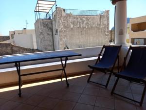 Balkón nebo terasa v ubytování BOTTE - Appartementi Il Palmento