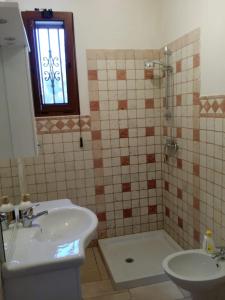 Kúpeľňa v ubytovaní Trullo Sotto le Stelle