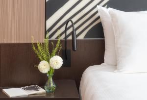 Posteľ alebo postele v izbe v ubytovaní Crowne Plaza Milan City by IHG