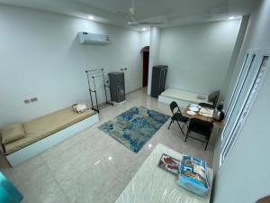 A seating area at mahsa pansion
