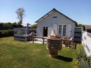 Zahrada ubytování Chalet bois