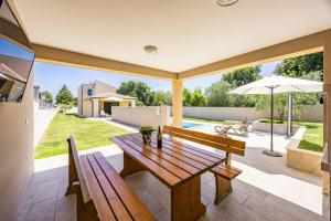 Zahrada ubytování Villa Markulin, Šišan