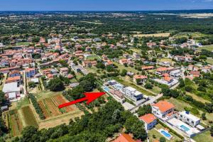 Letecký snímek ubytování Villa Markulin, Šišan