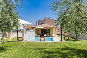 Zahrada ubytování Villa Markulin, Šišan