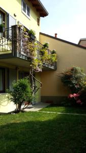 Zahrada ubytování B&B Como Lake Cottage