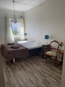 Postel nebo postele na pokoji v ubytování Sveas B&B Ullared