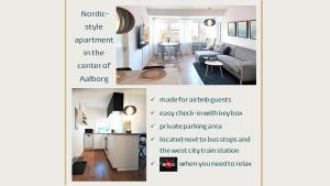 Φωτογραφία από το άλμπουμ του Nordic style apartment in central Aalborg σε Άλμποργκ