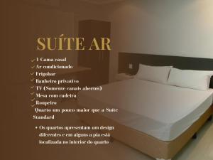Cama ou camas em um quarto em HLN Hotel - Expo - Anhembi