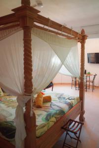 Postel nebo postele na pokoji v ubytování Little Bali Javea + 32 fotografií