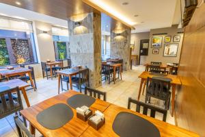 Restaurace v ubytování Carlos V Patagonia